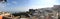 Common panorama of Monte Sant`Angelo Foggia Italy