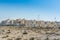 A common residential area built above on the desert near the corniche park in the Dammam, Saudi Arabia