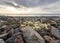 Common Scurvygrass, Cochlearia officinalis, on the pebble shore in the island of Jomfruland in Jomfruland National Park