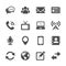 Communication device icon set 2, vector eps10