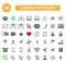 Communication icons for web