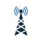Communication, network, tower icon design