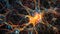 Communication of Neurons in the Brain, Electrical and Chemical Signals, Generative AI