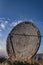 The communication parabola at Comano Former NATO Base, Tuscany, Italy