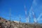 Communication towers atop Arden Peak, Nevada.