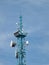 Communications tower for TV and mobile phone signals