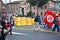 Communist demonstration in Rome, Italy