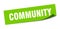 community sticker.