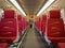 Commuter train - empty passenger car