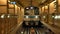 A commuter train of Odakyu Electric Railway arriving at Shinjuku terminal station in the morning