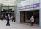 Commuters at Kings Cross station