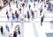 Commuters at Liverpool St Station