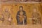 The Comnenus mosaic depicting Virgin Mary and Christ in Hagia Sophia in