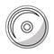 compact disk audio device icon