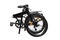 The compact folding bike in black