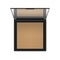 Compact make-up powder  realistic mockup illustration. Makeup product package. Open square cosmetic case with mirror