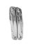 Compact portable stainless multitool isolated