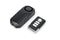 Compact remote control and anti-theft alarm for motorcycle or bicycle