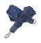 Compact Umbrellas Black Resting Plaid