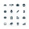 Company icons set