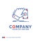 Company Name Logo Design For business, hand, money, earn, dollar