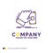 Company Name Logo Design For business, hand, money, earn, dollar