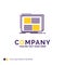 Company Name Logo Design For Content, design, frame, page, text