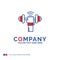 Company Name Logo Design For Dumbbell, gain, lifting, power, spo