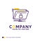 Company Name Logo Design For encryption, files, folder, network