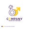 Company Name Logo Design For Gender, Venus, Mars, Male, Female