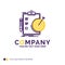 Company Name Logo Design For goals, report, analytics, target, a