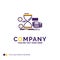 Company Name Logo Design For Hourglass, management, money, time