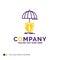 Company Name Logo Design For insurance, protection, safety, digi