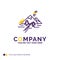 Company Name Logo Design For rocks, hill, landscape, nature, mou