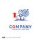Company Name Logo Design For success, user, target, achieve, Gro