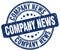 company news blue stamp