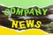 Company news information media business newsletter communication announcement