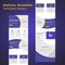 Company profile business brochure template design Premium Vector