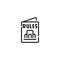 Company rule Obey Outline Icon, Logo, and illustration