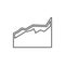 a comparative diagram icon. Element of cyber security for mobile concept and web apps icon. Thin line icon for website design and