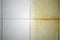 Compare stains with dirt on the bathroom wall tiles