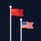 Comparison and competition between USA and China