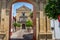 Compas de San Francisco, a small square and church in Cordoba, S