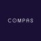 compas word logo, wordmark logo, compas design