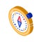 Compass Alpinism Course Detector Tool isometric icon
