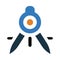 compass measure, Precision, Compass Drawing, Compass Tool Icon