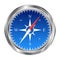 Compass, navigation equipment - vector