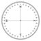 Compass Protractor vector