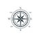 compass rose wind direction navigation position vector graphic design illustration