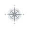 Compass sign, wind rose